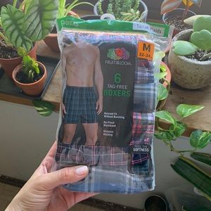 Fruit of the Loom - 6 tag-free boxers